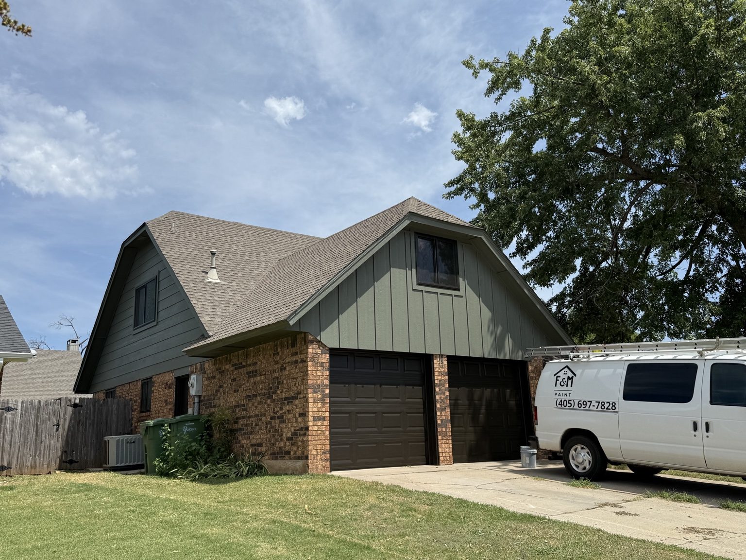 Exterior painting project 1