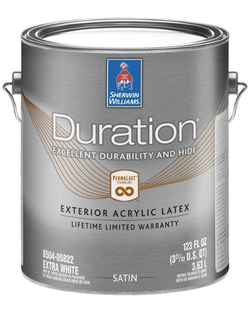 Sherwin-Williams Duration Exterior paint can