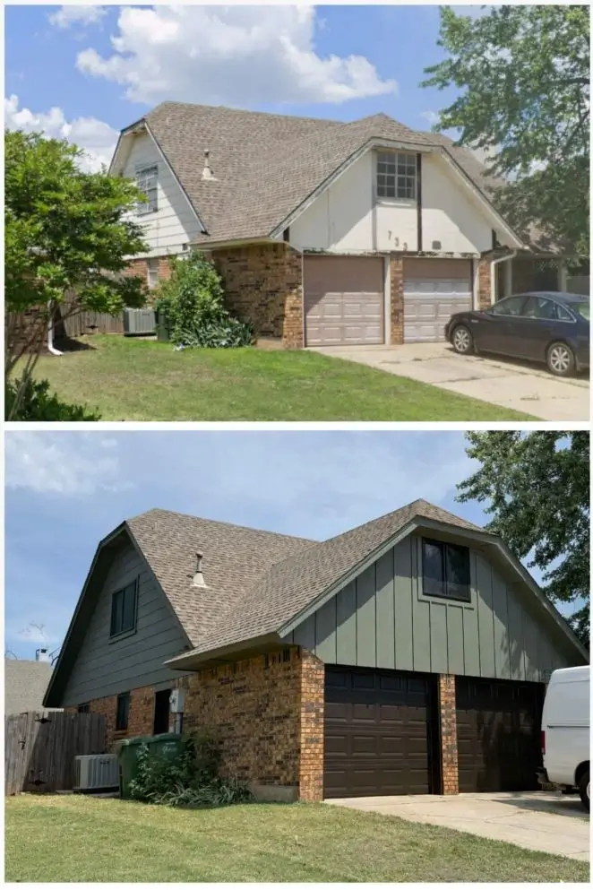 Exterior transformation by F&M Paint
